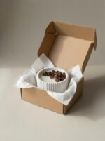 Latte Bloom Kahve Çekirdekli ve Kokulu Premium Mum